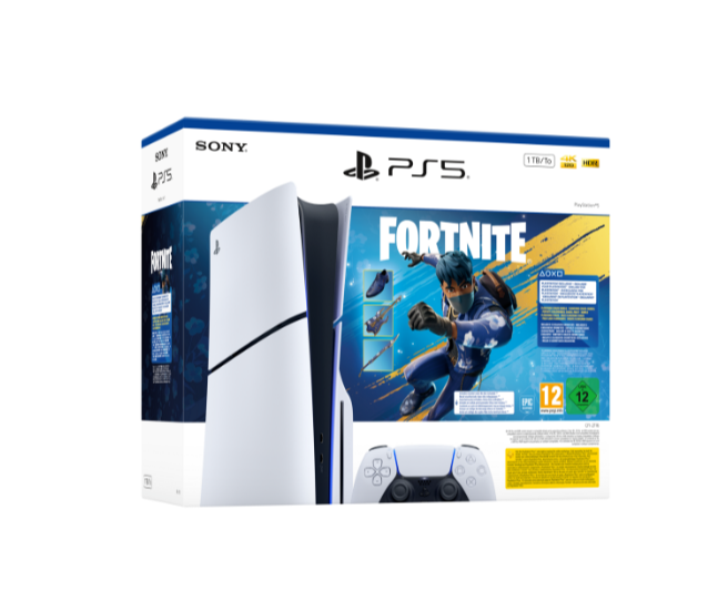PS5 Slim Disco Fortnite Bundle